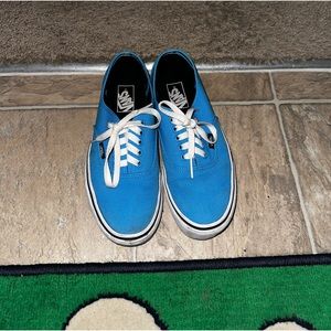 USED Blue Vans SIZE 9
